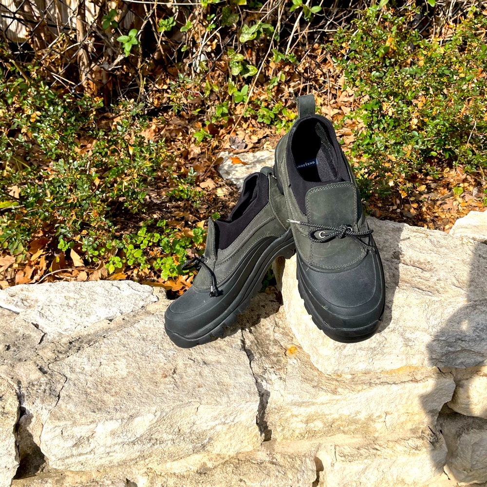 Lands’ End, Waterproof, Rain/Snow Shoes, Size 10D